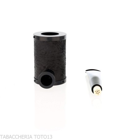 Tsuge Yoroi G9 pipe à tabac sablée noire - Pipe Pour le Tabac - Racine naturelle