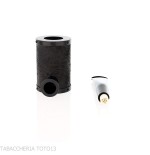 Tsuge Yoroi G9 sabbiata nera - Pipe