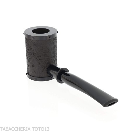 Tsuge Yoroi G9 pipe à tabac sablée noire - Pipe Pour le Tabac - Racine naturelle