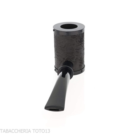 Tsuge Yoroi G9 pipe à tabac sablée noire - Pipe Pour le Tabac - Racine naturelle