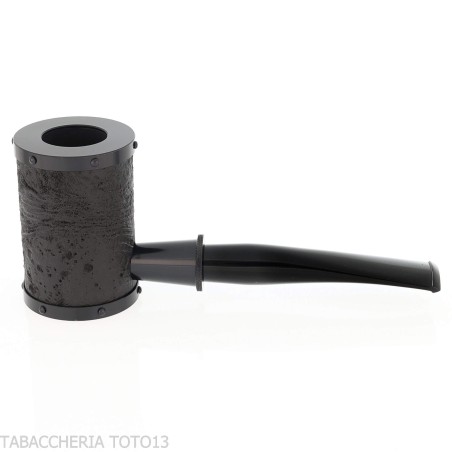 Tsuge Yoroi G9 pipe à tabac sablée noire - Pipe Pour le Tabac - Racine naturelle