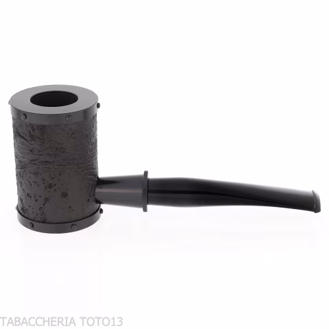 Tsuge Yoroi G9 sabbiata nera - Pipe