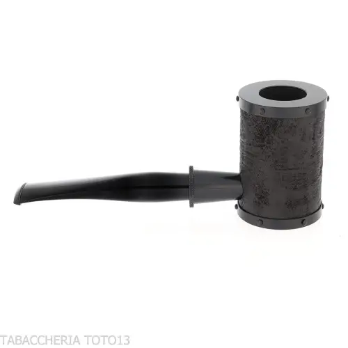 Tsuge Yoroi G9 sabbiata nera - Pipe