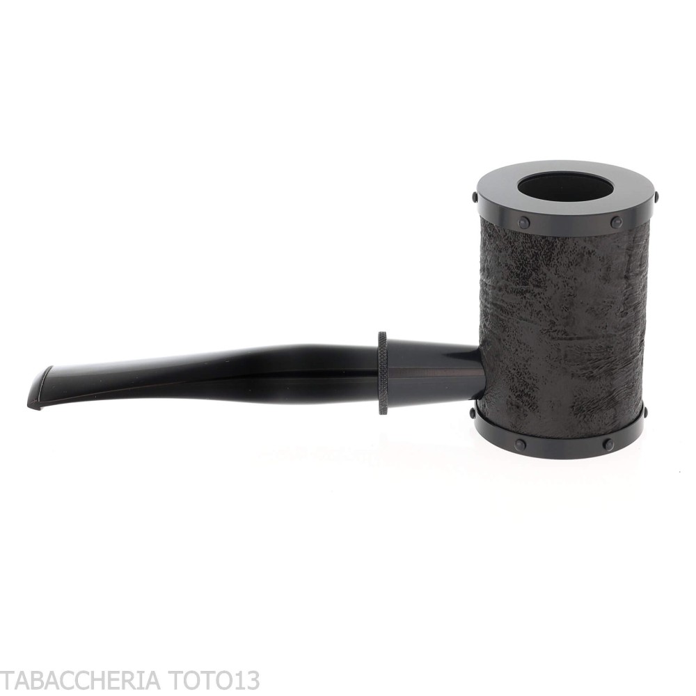 Tsuge Yoroi G9 pipe à tabac sablée noire - Pipe Pour le Tabac - Racine naturelle
