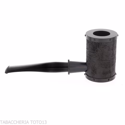 Tsuge pipa Yoroi G9 black sandblasted tobacco pipe - Tobacco Pipes - Natural root
