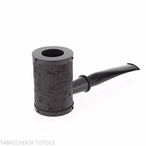 Tsuge pipa Yoroi G9 black sandblasted tobacco pipe - Tobacco Pipes - Natural root