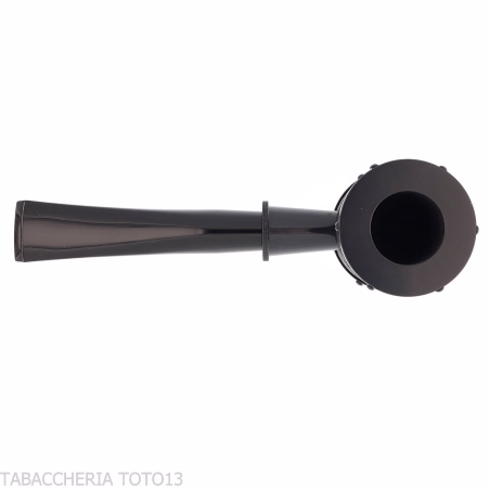 Tsuge pipa Yoroi G9 pipa de tabaco con chorro de arena negra - Pipas de Tabaco