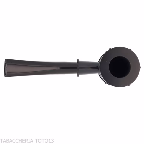 Tsuge Yoroi G9 sabbiata nera - Pipe