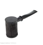 Tsuge pipa Yoroi G9 black sandblasted tobacco pipe - Tobacco Pipes - Natural root
