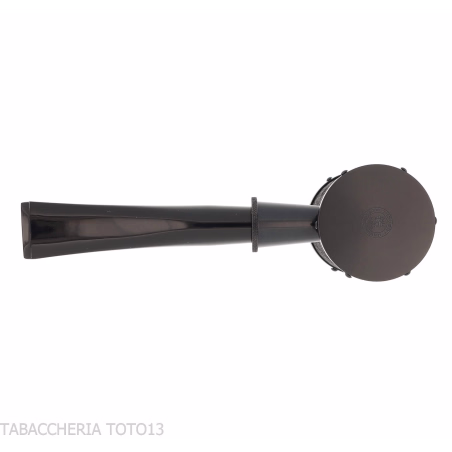 Tsuge pipa Yoroi G9 pipa de tabaco con chorro de arena negra - Pipas de Tabaco