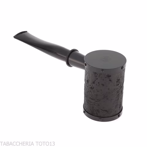 Tsuge Yoroi G9 sabbiata nera - Pipe