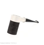 Tsuge Roulette G9 Tabakpfeife aus sandgestrahltem schwarzem Bruyère - Tabakpfeifen