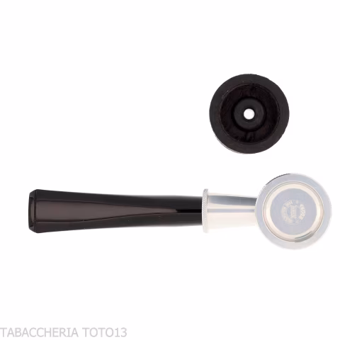 Tsuge Roulette G9 in radica nera sabbiata reverse calabash concept - Pipe