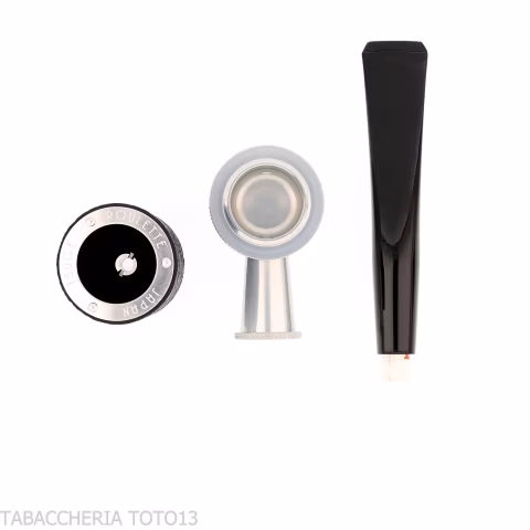Tsuge Roulette G9 in radica nera sabbiata reverse calabash concept - Pipe