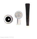 Tsuge Roulette G9 pipa de tabaco en brezo negro arenado - Pipas de Tabaco