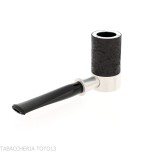 Tsuge Roulette G9 tobacco pipe in sandblasted black briar - Tobacco Pipes - Natural root