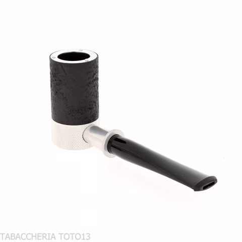Tsuge Roulette G9 tobacco pipe in sandblasted black briar - Tobacco Pipes - Natural root