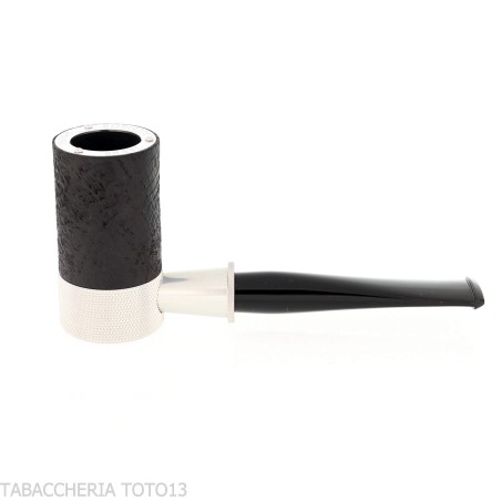 Tsuge Roulette G9 Tabakpfeife aus sandgestrahltem schwarzem Bruyère - Tabakpfeifen