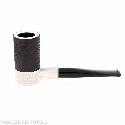 Tsuge Roulette G9 tobacco pipe in sandblasted black briar - Tobacco Pipes - Natural root