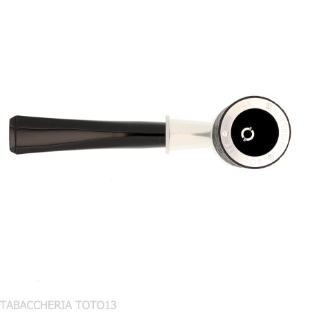 Tsuge Roulette G9 Tabakpfeife aus sandgestrahltem schwarzem Bruyère - Tabakpfeifen