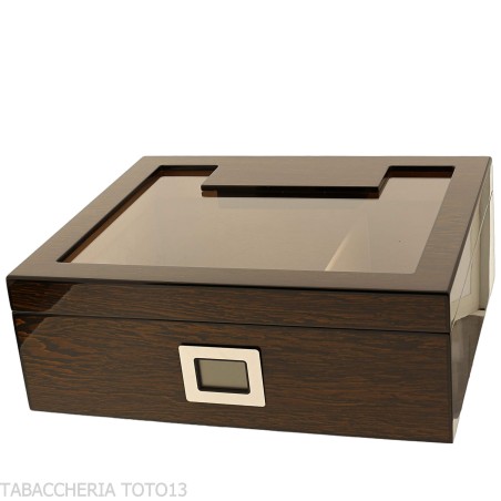 Ironwood humidified cigar box with accessories - Accessories Cigar - Wood