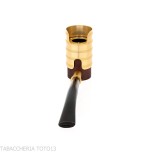 Tsuge Thunderstorm gold small - Tobacco Pipes - Natural root