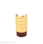 Tsuge Thunderstorm gold small - Tobacco Pipes - Natural root