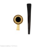 Tsuge Thunderstorm gold small - Tobacco Pipes - Natural root