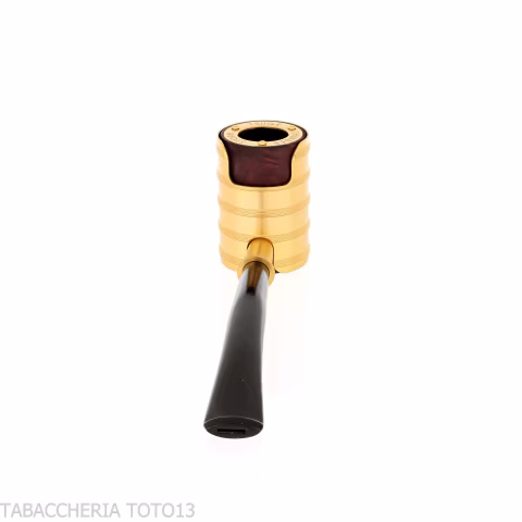 Tsuge Thunderstorm gold small - Tobacco Pipes - Natural root