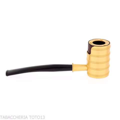 Tsuge Thunderstorm gold small - Tobacco Pipes - Natural root