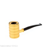 Tsuge Thunderstorm gold small - Tobacco Pipes - Natural root