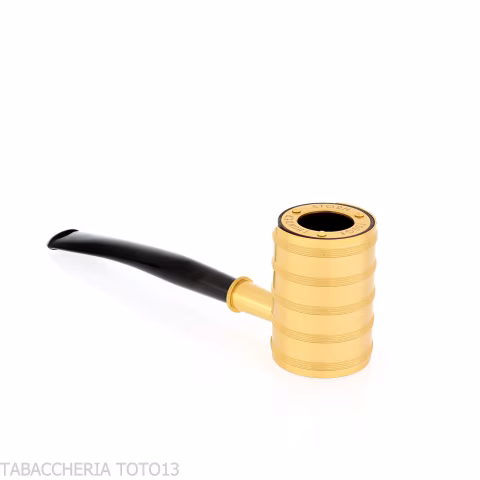 Tsuge Thunderstorm gold small - Tobacco Pipes - Natural root
