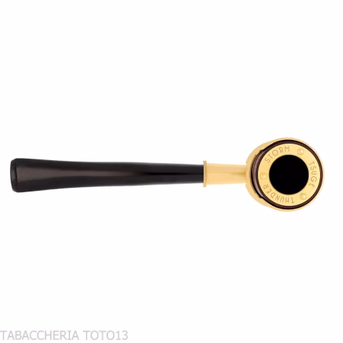 Tsuge Thunderstorm gold small - Tobacco Pipes - Natural root