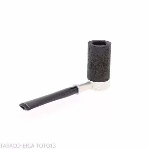 Tsuge Roulette piccola in radica nera sabbiata reverse calabash concept - Pipe