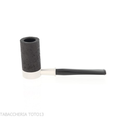 Tsuge Roulette kleines geschliffenes schwarzes WurzelPfeife - Tabakpfeifen