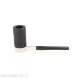 Tsuge Roulette kleines geschliffenes schwarzes WurzelPfeife - Tabakpfeifen