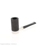 Tsuge Roulette piccola in radica nera sabbiata reverse calabash concept - Pipe