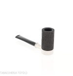 Tsuge Roulette kleines geschliffenes schwarzes WurzelPfeife - Tabakpfeifen