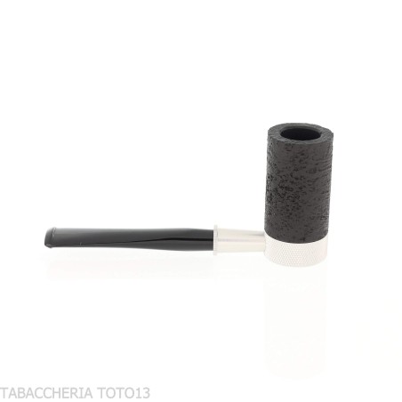Tsuge Roulette kleines geschliffenes schwarzes WurzelPfeife - Tabakpfeifen