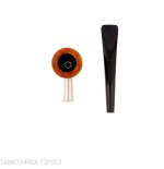 Tsuge Roulette small pipe natural light root - Tobacco Pipes - Natural root, Metal