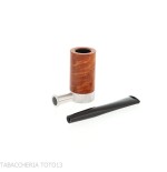 Tsuge Roulette pipa pequeña de luz natural de raíz - Pipas de Tabaco