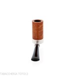 Tsuge Roulette pipa pequeña de luz natural de raíz - Pipas de Tabaco