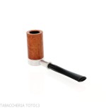 Tsuge Roulette small pipe natural light root - Tobacco Pipes - Natural root, Metal