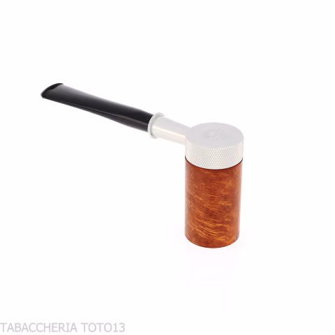 Tsuge Roulette piccola radica naturale chiara reverse calabash concept - Pipe