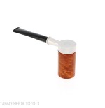 Tsuge Roulette piccola radica naturale chiara reverse calabash concept - Pipe