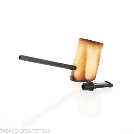 Altinay Cherrywood-Shaped Flamed Meerschaum Pipe - Tobacco Pipes - Sea foam - seppiolite