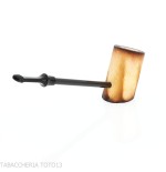 Altinay Cherrywood-Shaped Flamed Meerschaum Pipe - Tobacco Pipes - Sea foam - seppiolite