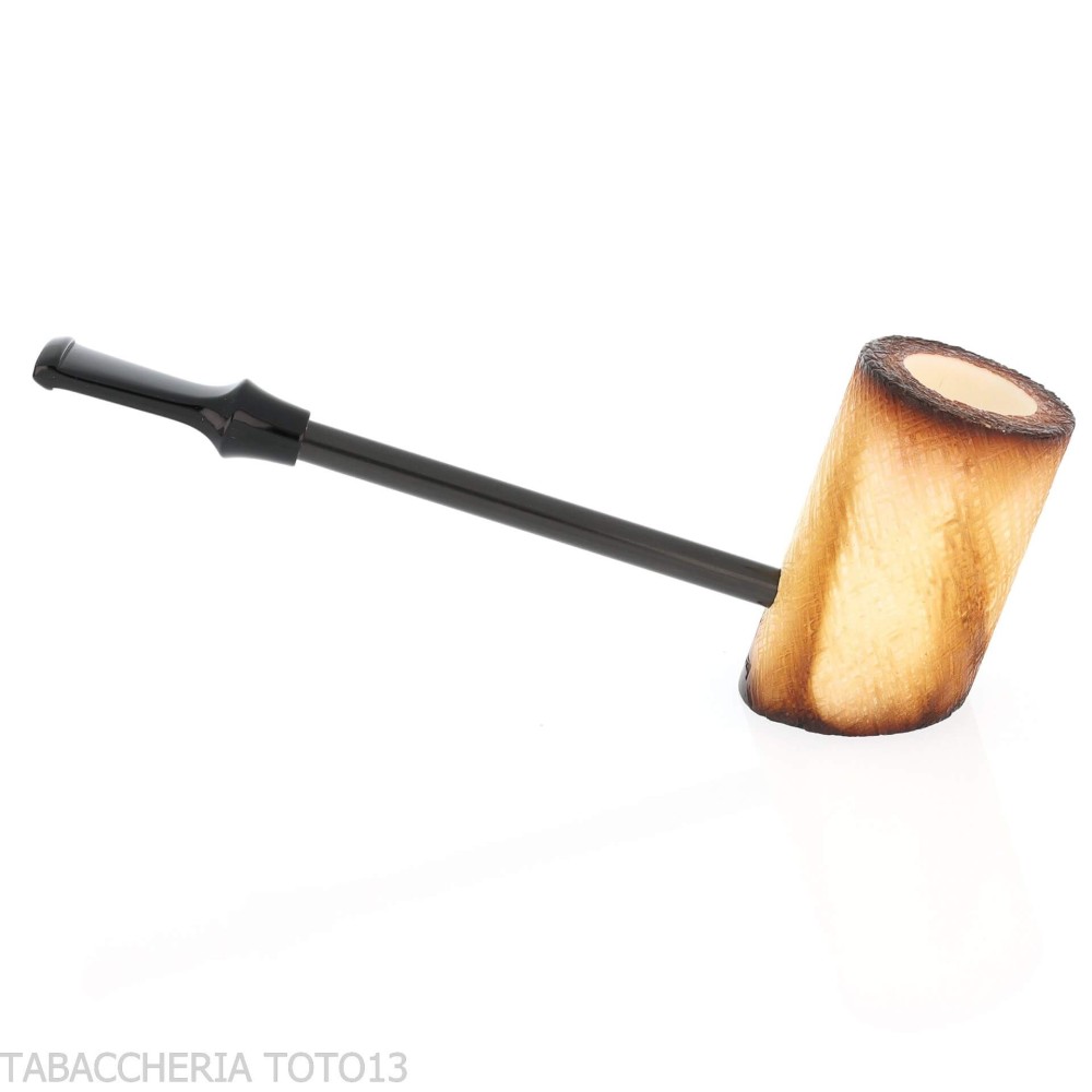 Altinay Pipa de espuma de mar flameada con forma de cerezo - Pipas de Tabaco