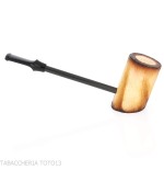 Altinay Geflammte Meerschaumpfeife in Kirschholzform - Tabakpfeifen
