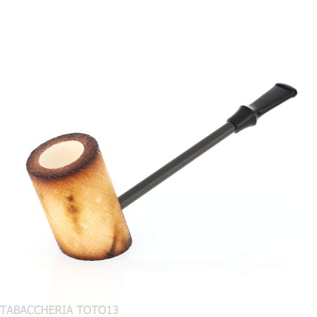 Altinay Geflammte Meerschaumpfeife in Kirschholzform - Tabakpfeifen
